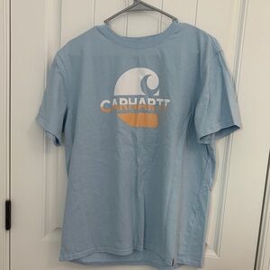 Carhartt Light Blue T-Shirt with Logo